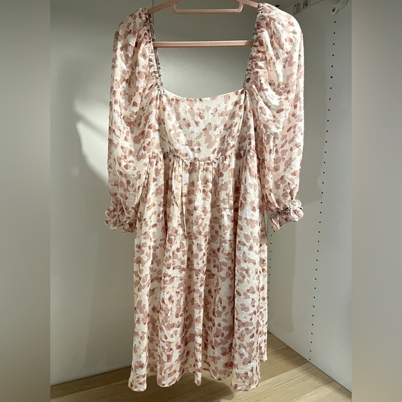 Storia Pink Floral Dress - Picture 3 of 8